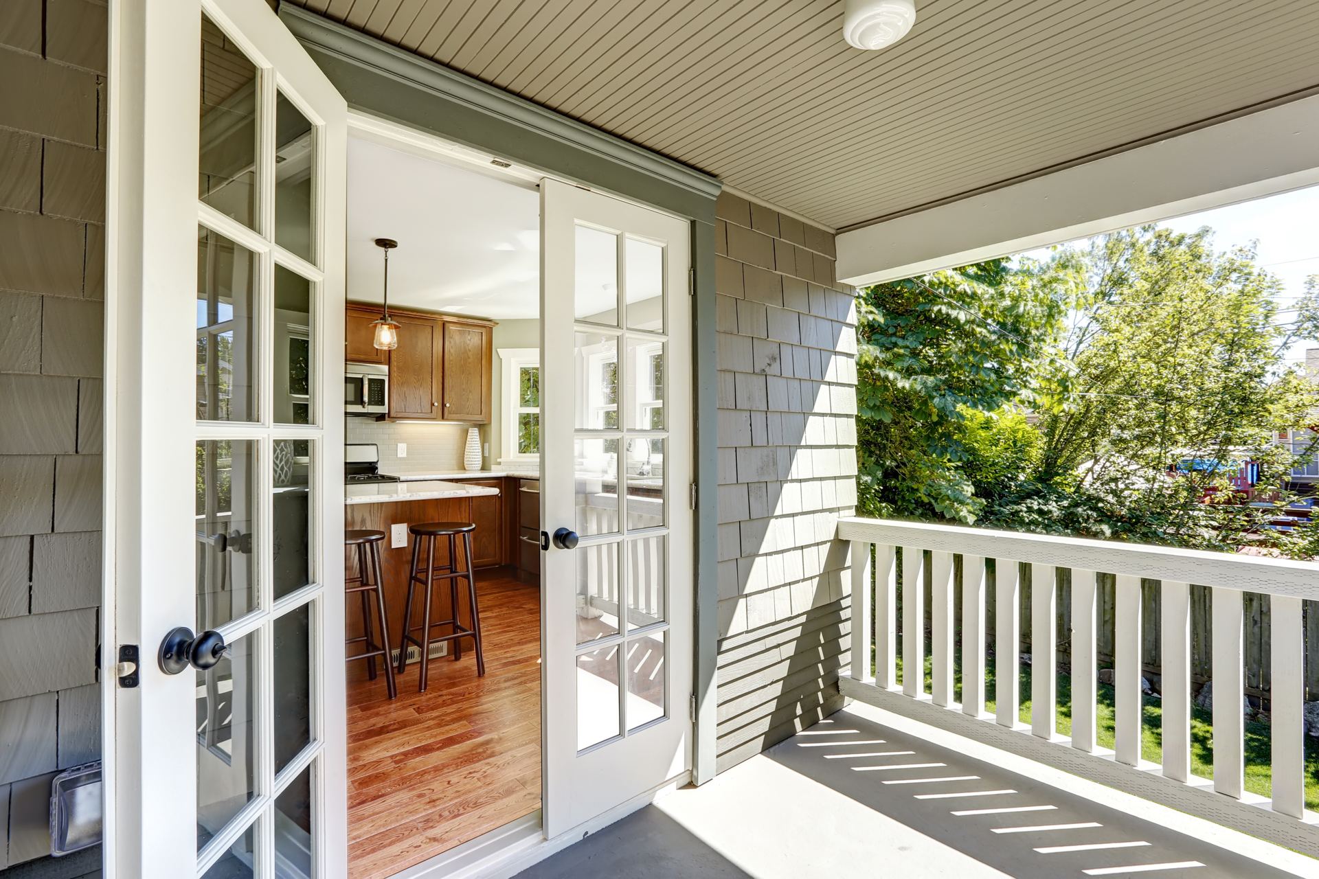 Aerial view of a Triangle-area North Carolina neighborhood — homes we buy for cash